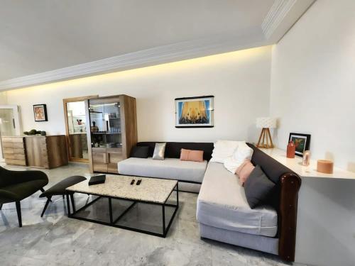 Contemporary apartment, sea view