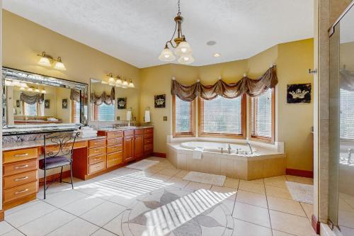 Ένα μπάνιο στο King Lodge