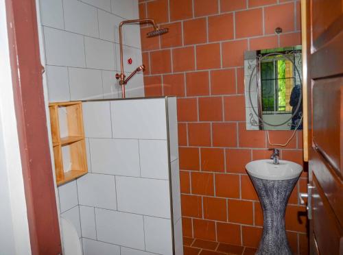 Et badeværelse på Chaga African Home