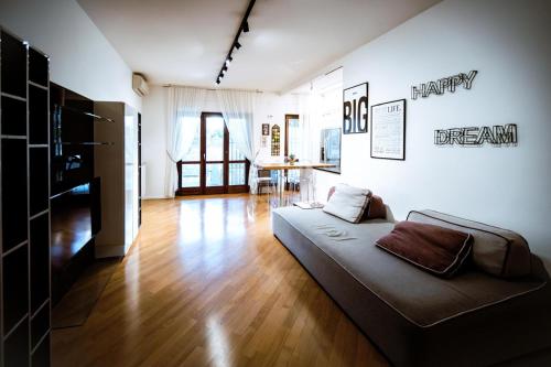 Posezení v ubytování Domus Aqua Luxury Apartment