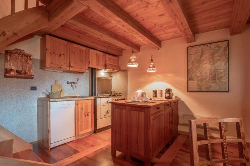 Η κουζίνα ή μικρή κουζίνα στο A-waay Stadel Walser Betta