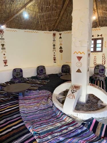 Posezení v ubytování Bahariya Oasis hotel