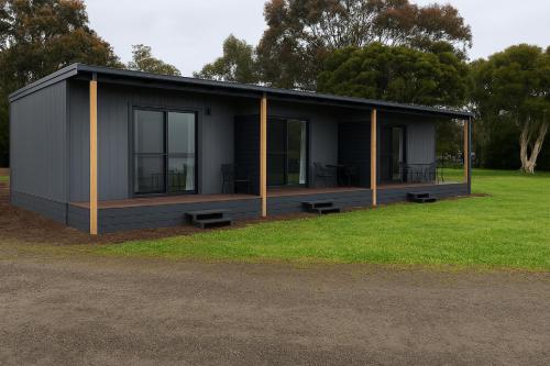 Budova, kde se kemp nachází