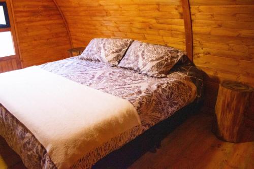 Ένα ή περισσότερα κρεβάτια σε δωμάτιο στο Silua Eco glamping