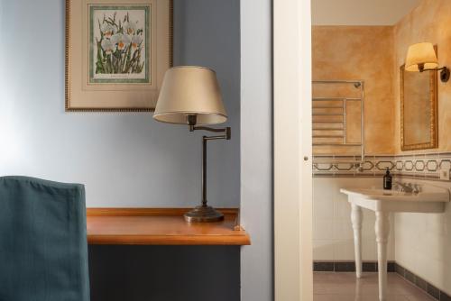 Koupelna v ubytování Hotel Campo Marzio