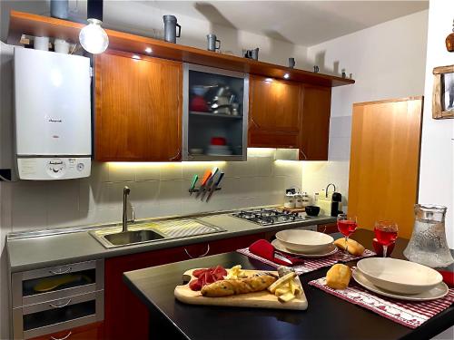 Η κουζίνα ή μικρή κουζίνα στο *St. Bart*