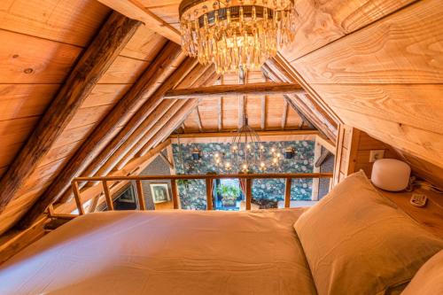 Ένα ή περισσότερα κρεβάτια σε δωμάτιο στο 4 op Dokkum