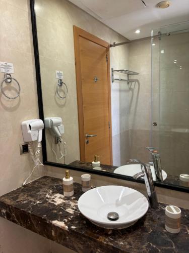 Koupelna v ubytování Appartement rooftop privatif Vizir Center