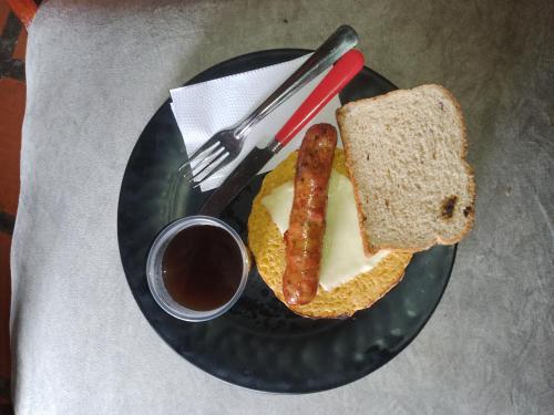 Φαγητό σε αυτό το hostel ή κάπου εκεί κοντά