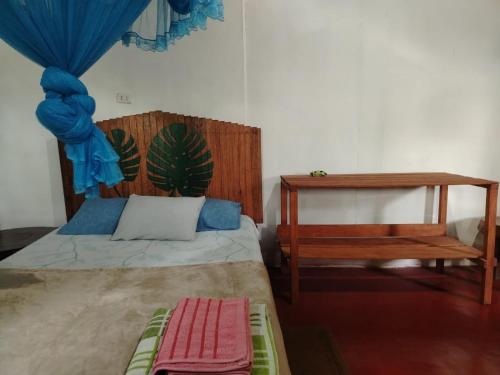 Postel nebo postele na pokoji v ubytování JARDIN DE LAS MUSAS