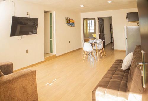 Μια τηλεόραση ή/και κέντρο ψυχαγωγίας στο Estancia Buenavista Departamento 4