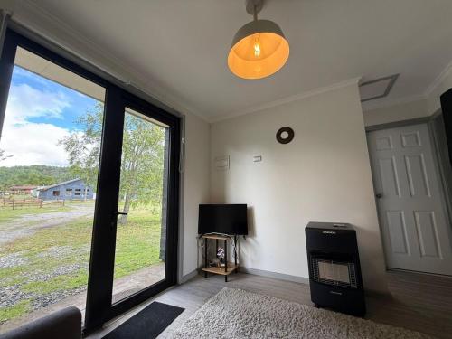 Μια τηλεόραση ή/και κέντρο ψυχαγωγίας στο Cabaña Rapha