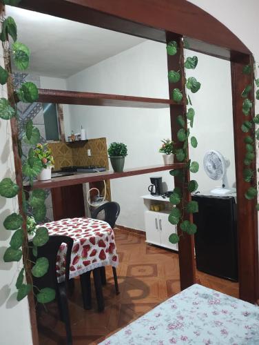 Kuchyň nebo kuchyňský kout v ubytování Cantinho Amazônico Cop 30