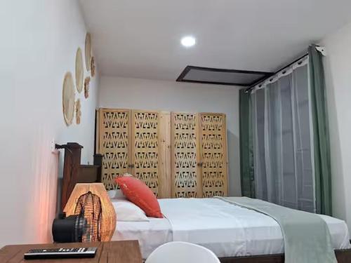 Ένα ή περισσότερα κρεβάτια σε δωμάτιο στο Habitaciones Smith