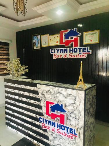 Πιστοποιητικό, βραβείο, πινακίδα ή έγγραφο που προβάλλεται στο Ciyan Hotel