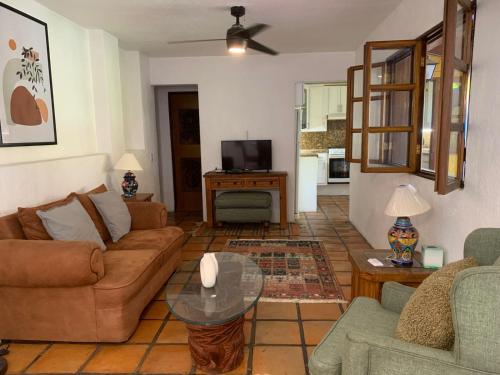 Posezení v ubytování Casa Hidalgo Hideaway