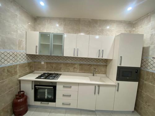 Kuchyň nebo kuchyňský kout v ubytování Amensyhouse