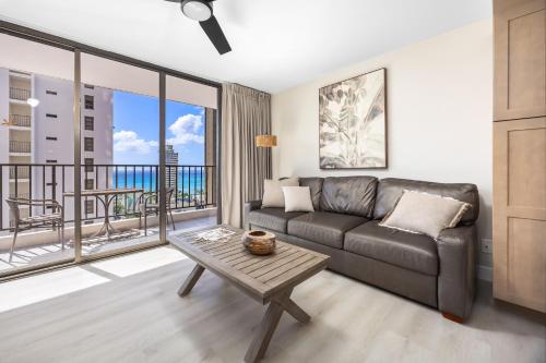 Istumisnurk majutusasutuses NEWLY Remodeled 19Fl Ocean Views, Steps to Beach!