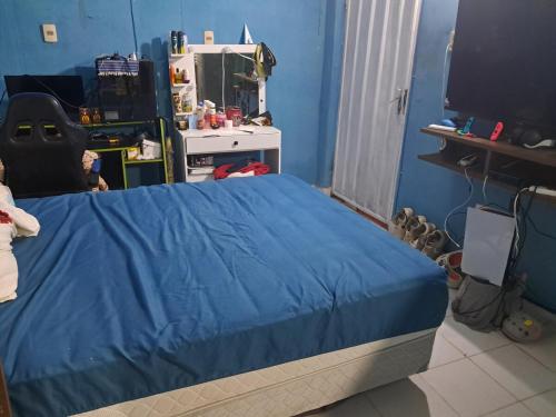 Postel nebo postele na pokoji v ubytování Defensores del Chaco Hosting