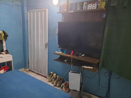 TV a/nebo společenská místnost v ubytování Defensores del Chaco Hosting