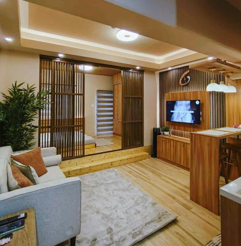 Μια τηλεόραση ή/και κέντρο ψυχαγωγίας στο Condo Near Mactan Cebu Airport