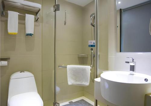 Koupelna v ubytování City Comfort Inn Guilin Xiangbi Mountain Park