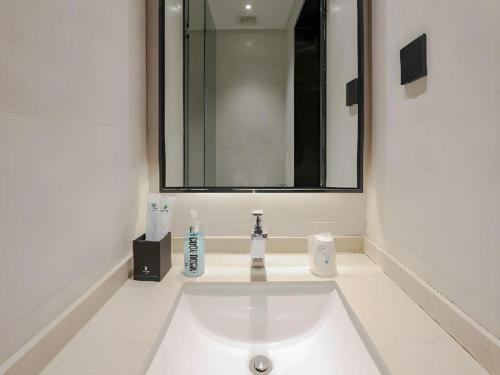 Koupelna v ubytování City Comfort Inn Jiyuan Jishui Avenue Jigang