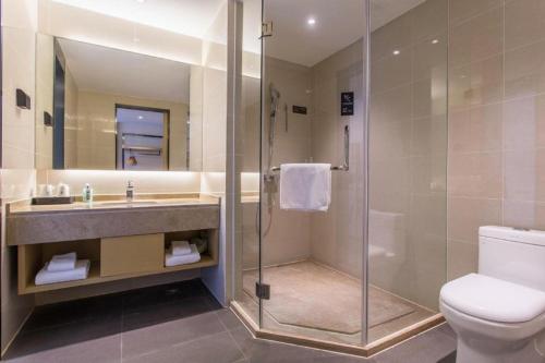 Koupelna v ubytování City Comfort Inn Changning Wangchao