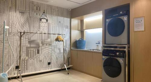 Koupelna v ubytování City Comfort Inn Wuhan Yangluo Wanda Plaza