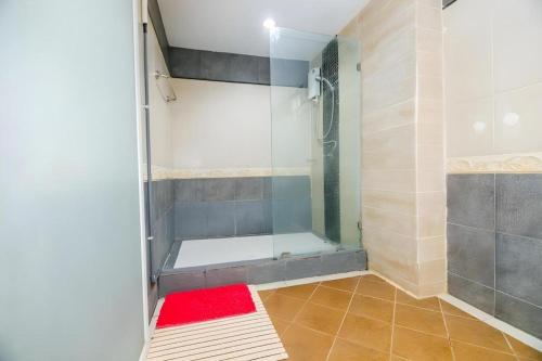 Koupelna v ubytování Huandalha Resort