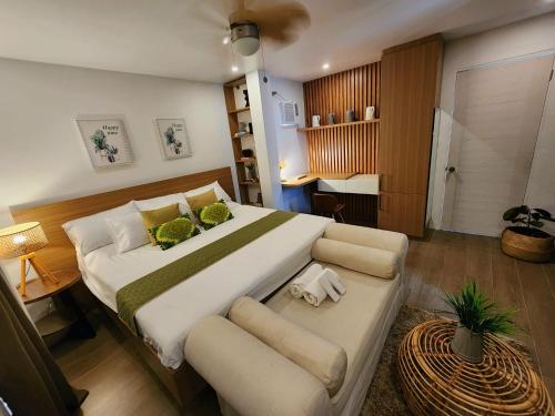 Postel nebo postele na pokoji v ubytování OYO 1175 Casa Ana