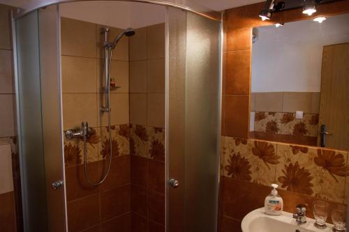 Ванная комната в Penzion Conti