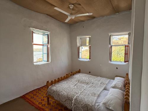 Ένα ή περισσότερα κρεβάτια σε δωμάτιο στο Per Ankh - Heissa island - Aswan