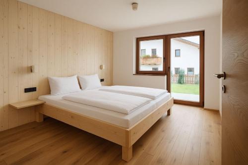 Postel nebo postele na pokoji v ubytování SiLENA Family Apartment