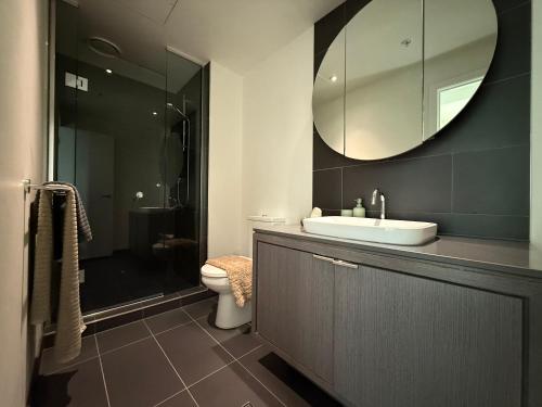 Koupelna v ubytování Prime location in Southbank - Wrap