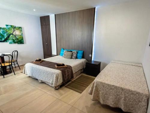 Ένα ή περισσότερα κρεβάτια σε δωμάτιο στο View residence