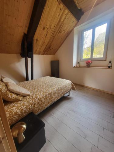 Postel nebo postele na pokoji v ubytování Le hameau du Maissubert