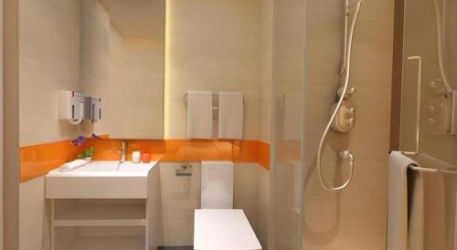 Koupelna v ubytování IU Hotel Shangqiu Kaixuan Road Zhonghuan Square Branch