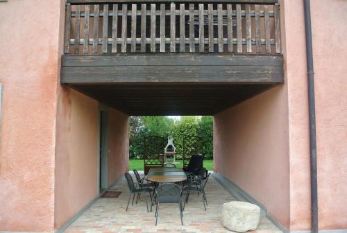 Μπαλκόνι ή βεράντα στο Agriturismo Domus Magna