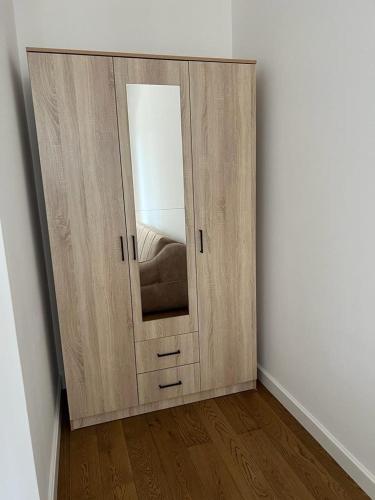 Llit o llits en una habitació de Studio apartment
