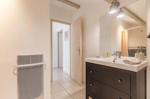 Koupelna v ubytování Fleur de Thym