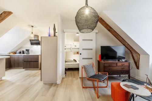 Nhà bếp/bếp nhỏ tại Armor beautiful renovated apartment 2 bedrooms