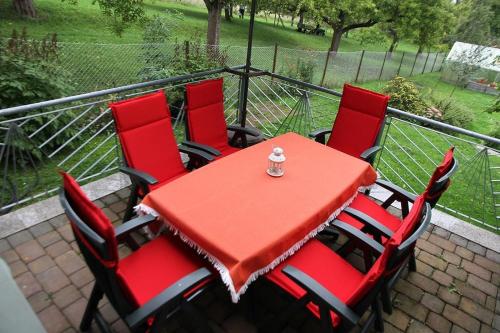 Zahrada ubytování Ferienhaus Am Weiher