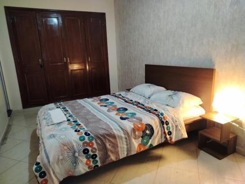 Postel nebo postele na pokoji v ubytování Appartement Casa Voyageurs