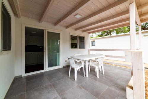 Balkón nebo terasa v ubytování Villaggio Camping Spiaggia Lunga