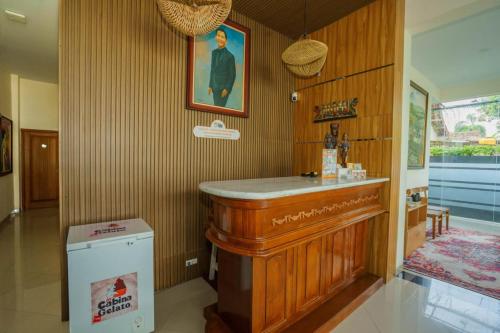 Ένα μπάνιο στο The Cabin Hotel Ambasador