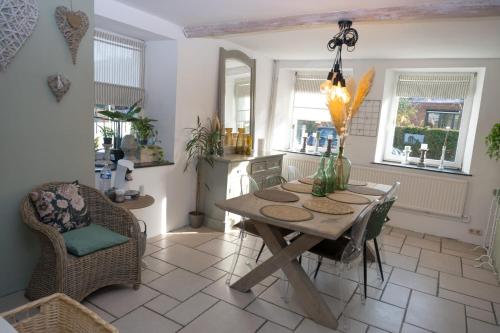 Χώρος καθιστικού στο Chez marie