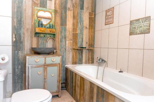 Ένα μπάνιο στο Chez marie