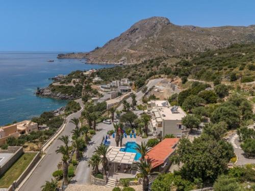 Naturlandskabet i nærheden af lejlighedshotellet