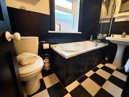 Et badeværelse på The Maple House common views, central Lincoln